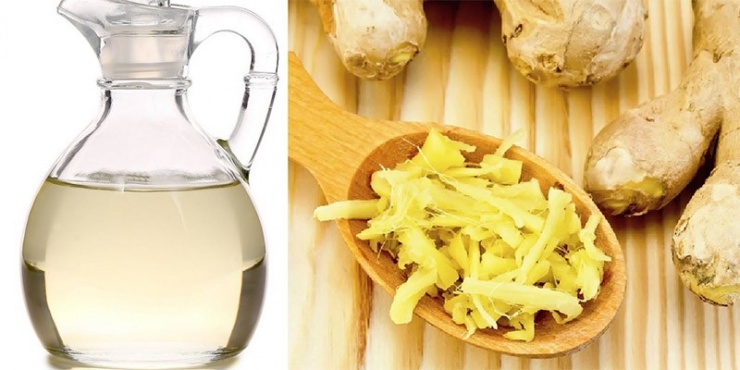 Gừng và rượu trắng trong nấu ăn