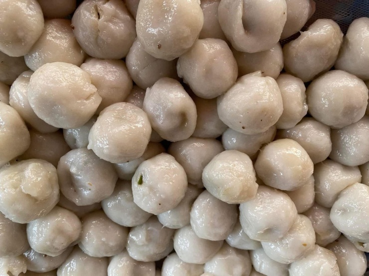 Bánh hòn tại các chợ truyền thống