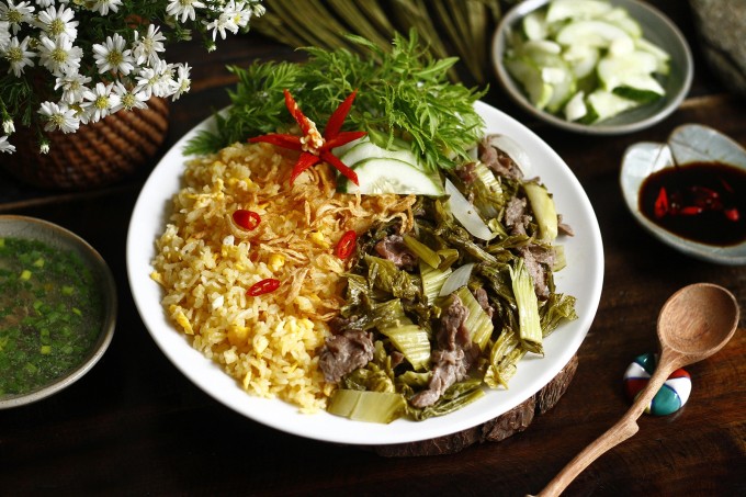Cơm rang dưa bò