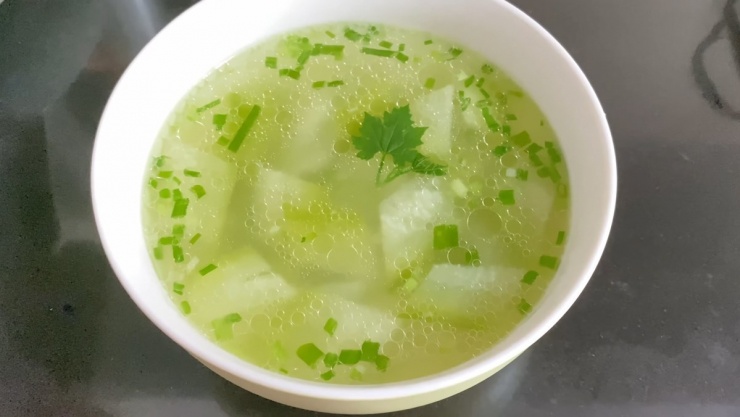 Canh bí đao chay