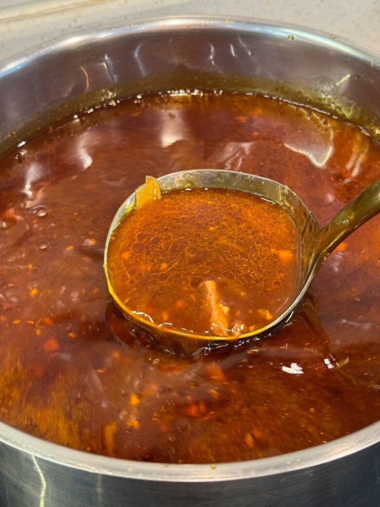 Nàng dâu triệu đô Tăng Thanh Hà khoe tài nấu món cao lầu đặc sản - 2