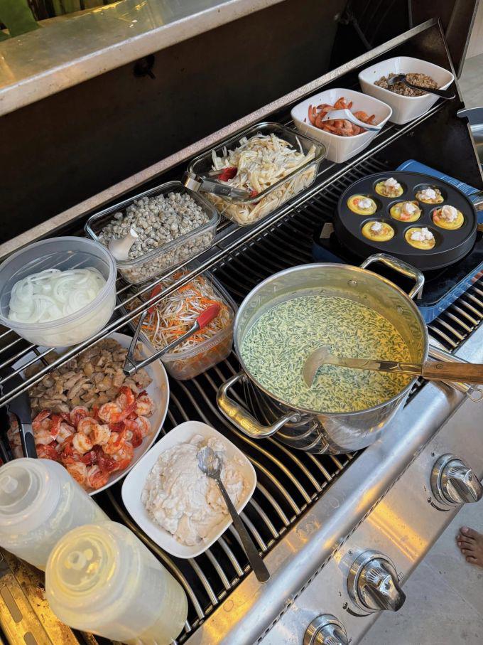 Nàng dâu triệu đô Tăng Thanh Hà khoe tài nấu món cao lầu đặc sản - 6