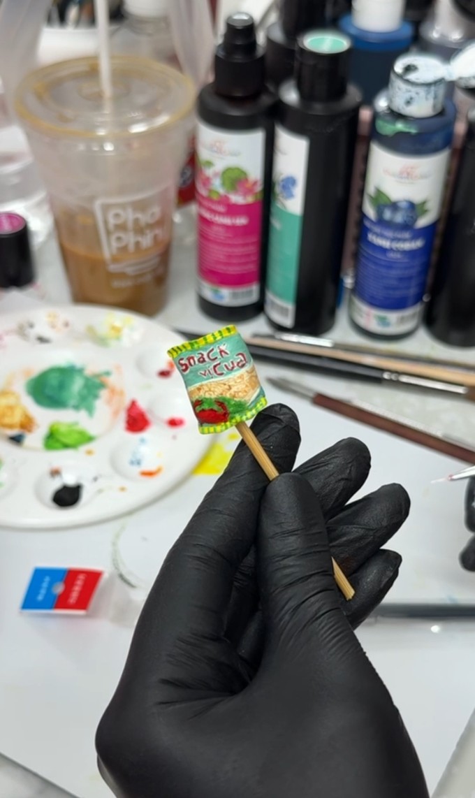 Bánh trung thu mô phỏng quán tạp hóa những năm 2000 - 7