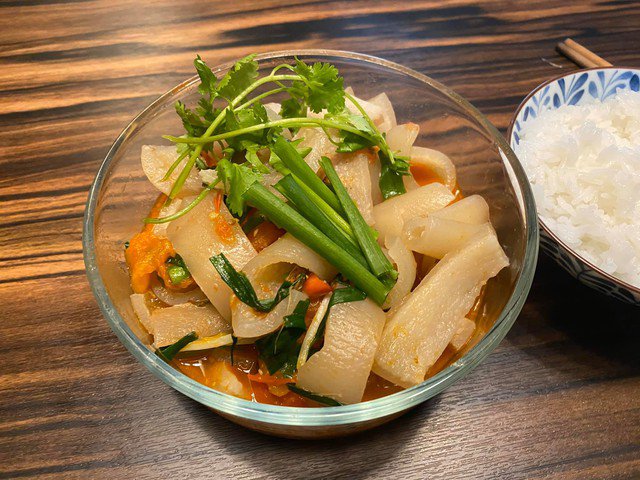 Bì lợn sốt cà chua