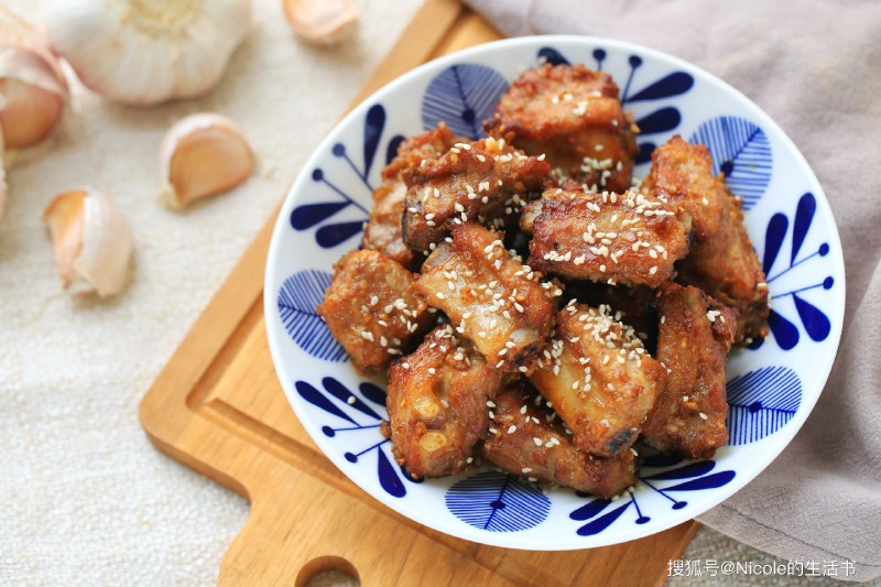 Sườn nướng kiểu này ăn rất hao cơm.