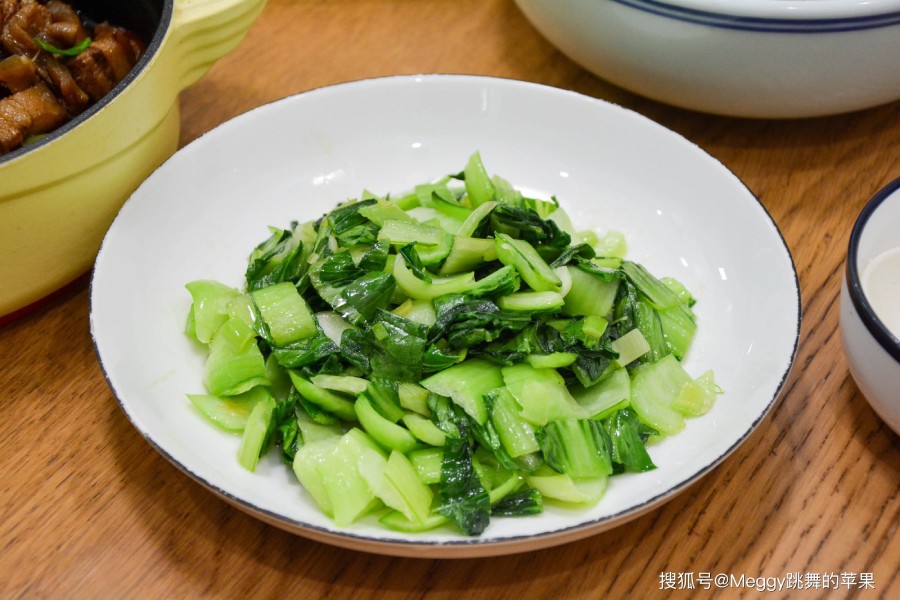 Cải thìa xào tỏi